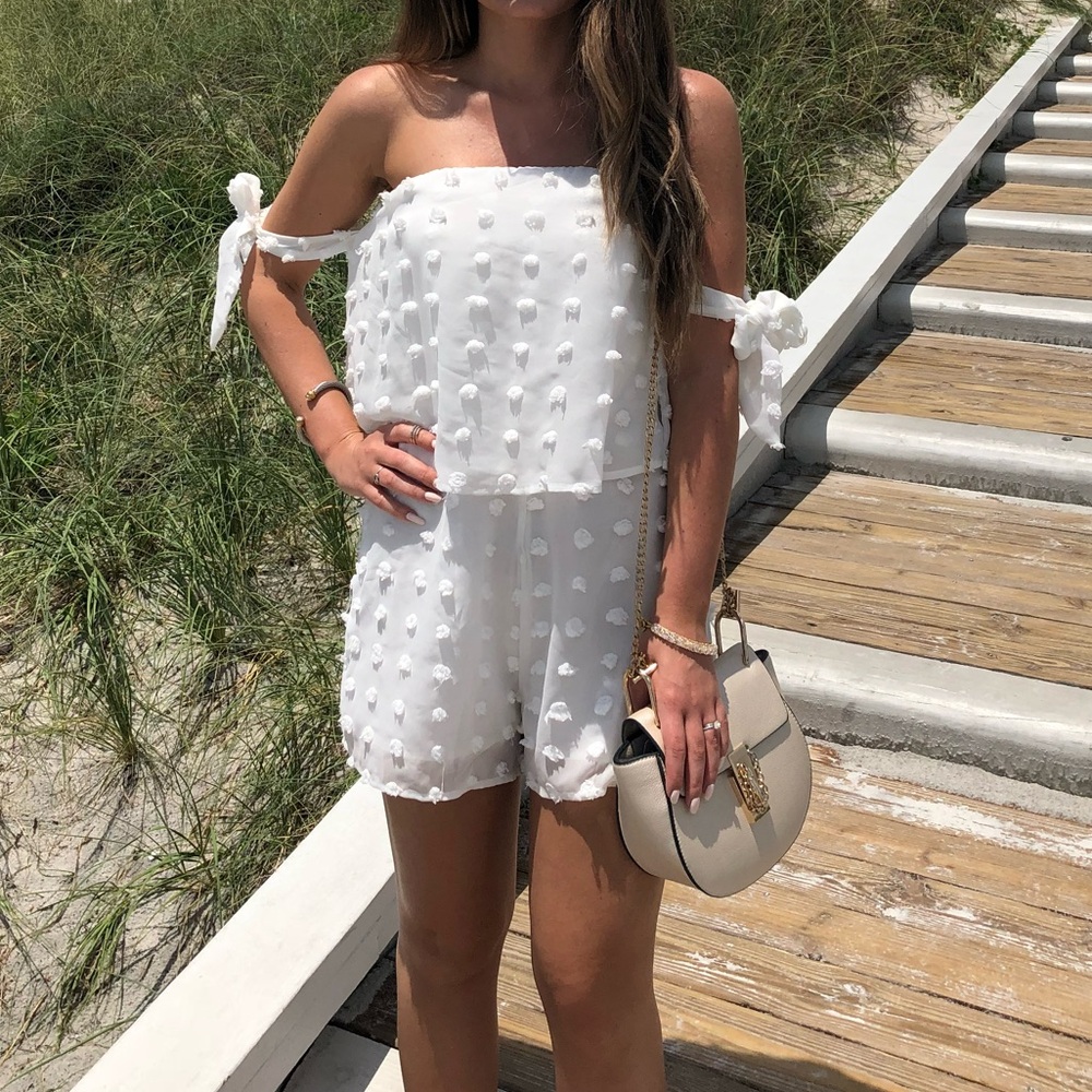 Swiss Dot Romper - image 6